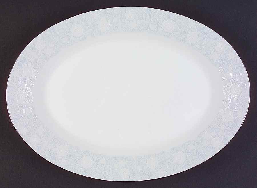 Ravel 12" Oval Serving Platter by Noritake-1