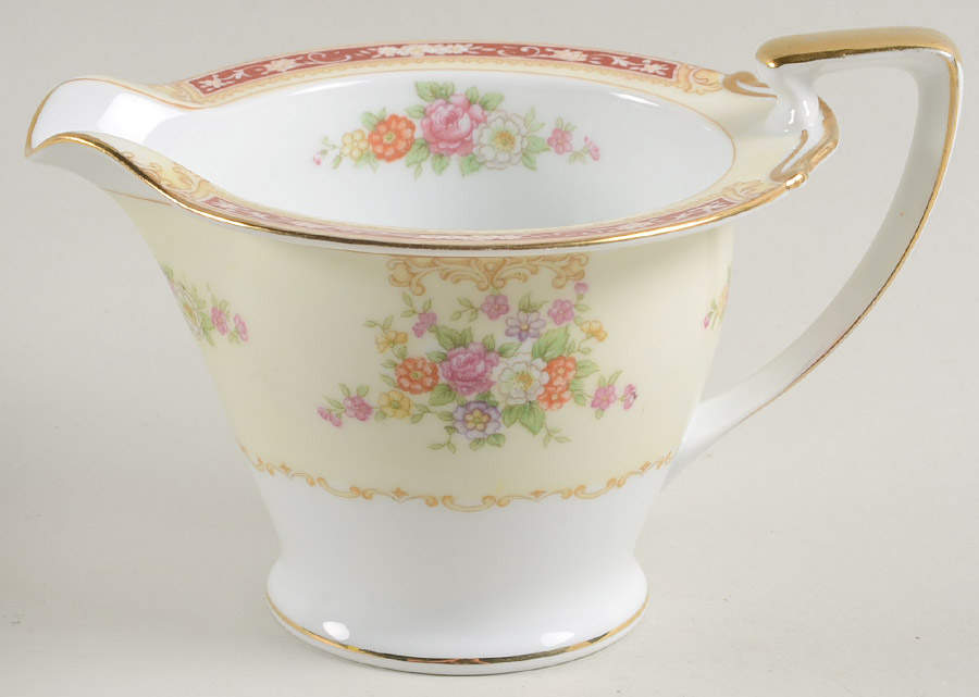 Redlace Creamer by Noritake-1