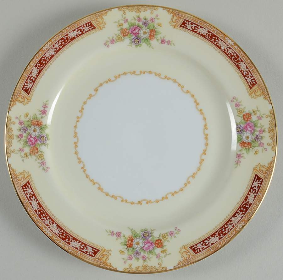 Redlace Salad Plate by Noritake-1