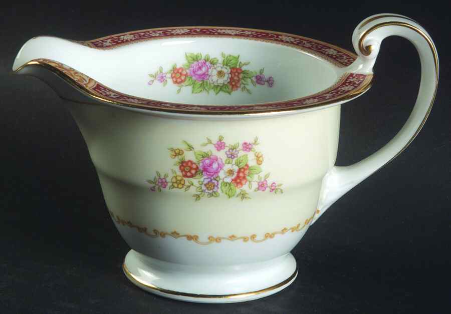 Redlace Creamer by Noritake-1
