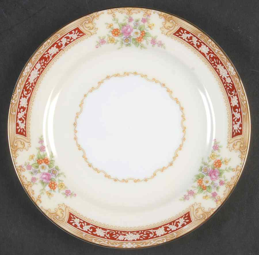 Redlace Bread & Butter Plate by Noritake-1