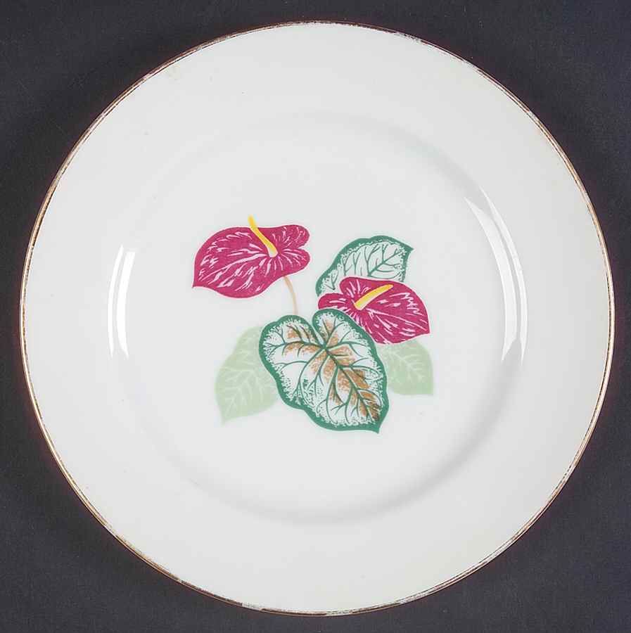 Redfan Bread & Butter Plate by Noritake-1