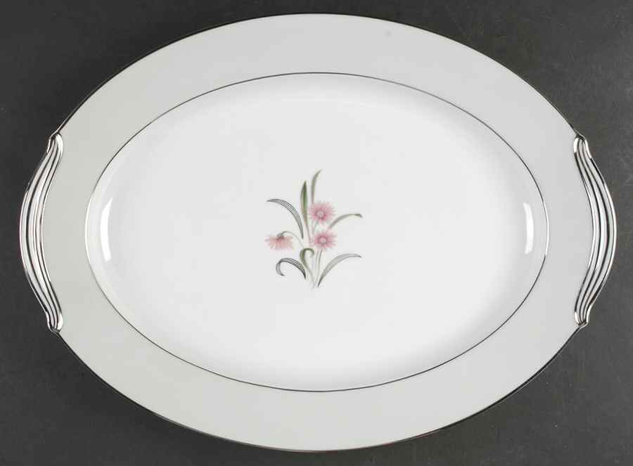 Regina 16" Oval Serving Platter by Noritake-1