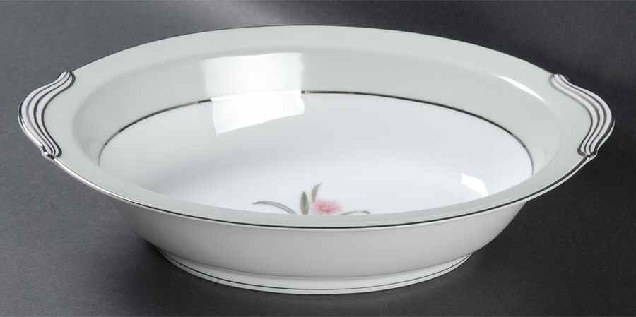 Regina 10" Oval Vegetable Bowl by Noritake-1