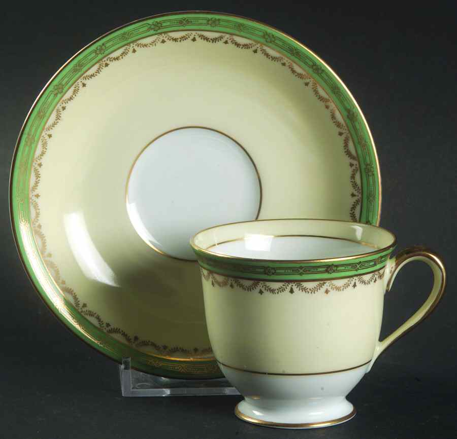 Regent Footed Demitasse Cup & Saucer Set by Noritake-1