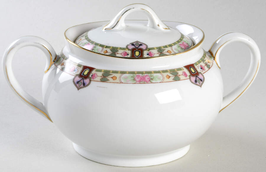 Regina Sugar Bowl & Lid by Noritake-1