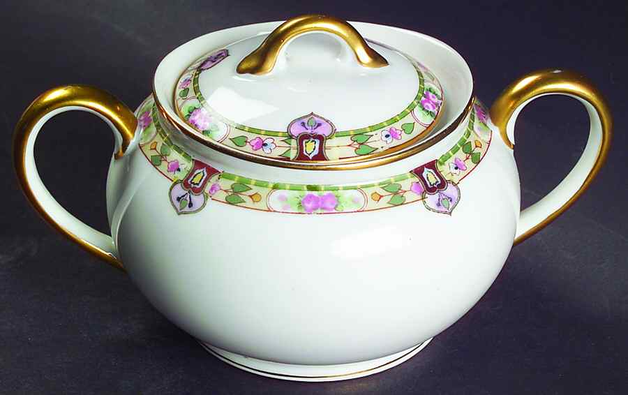 Regina Sugar Bowl & Lid by Noritake-1