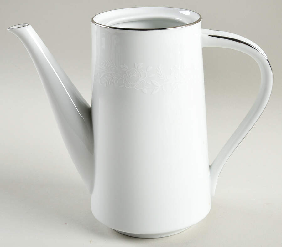 Reina (#6450Q) Mini Coffee Pot No Lid by Noritake-1