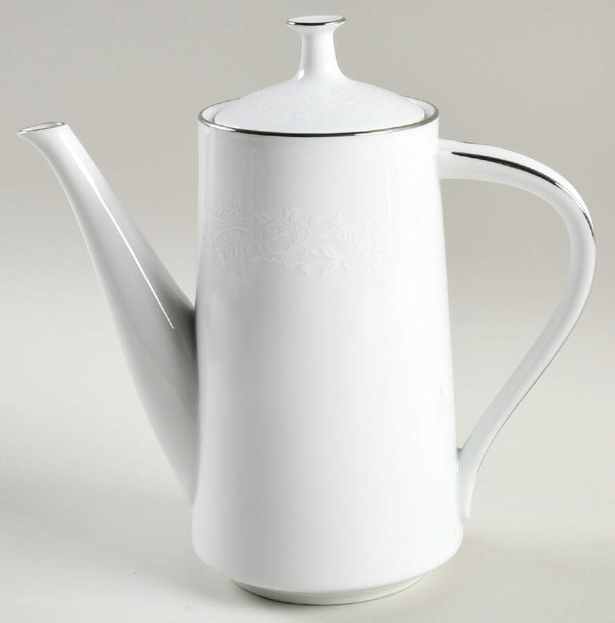 Reina (#6450Q) Mini Coffee Pot & Lid by Noritake-1