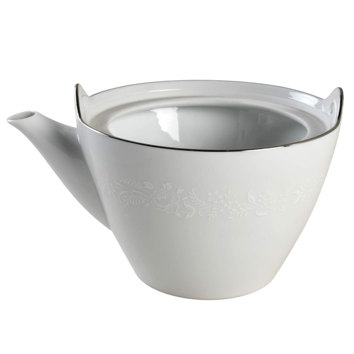 Reina (#6450Q) Teapot No Removable Top Handle & No Lid by Noritake-1