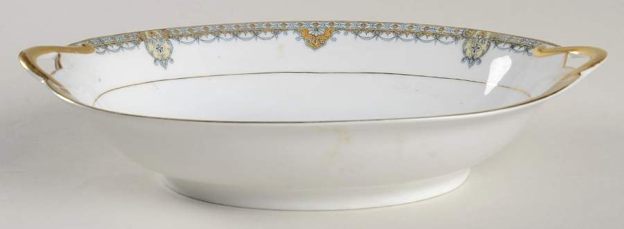 Reims 9" Oval Vegetable Bowl by Noritake-1