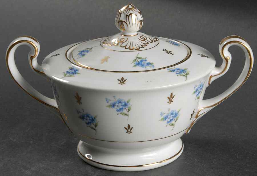Remembrance Sugar Bowl & Lid by Noritake-1