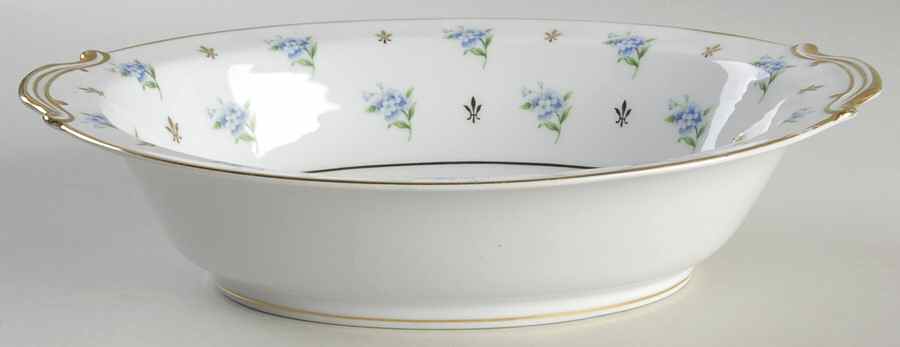 Remembrance 10" Oval Vegetable Bowl by Noritake-1