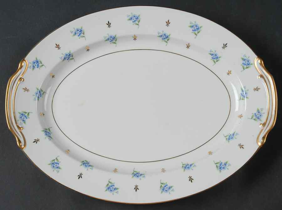 Remembrance 13" Oval Serving Platter by Noritake-1