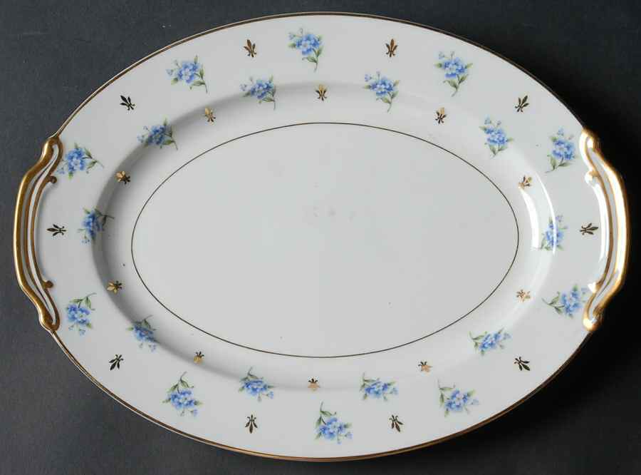 Remembrance 11" Oval Serving Platter by Noritake-1