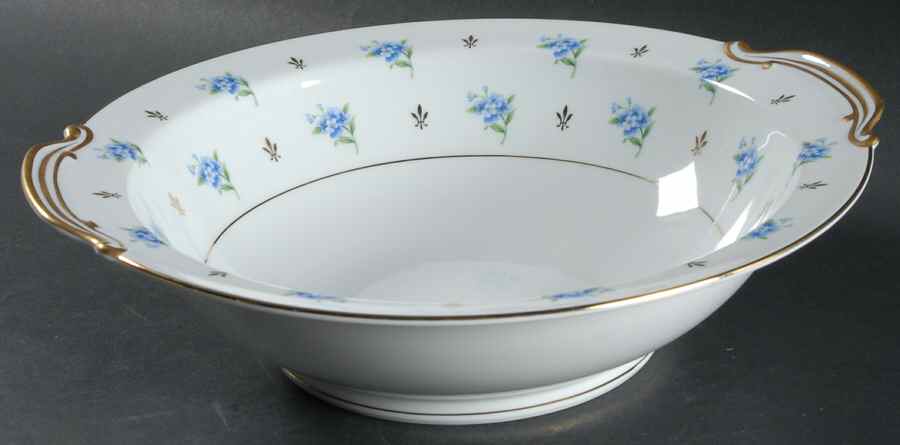 Remembrance 10" Round Vegetable Bowl by Noritake-1