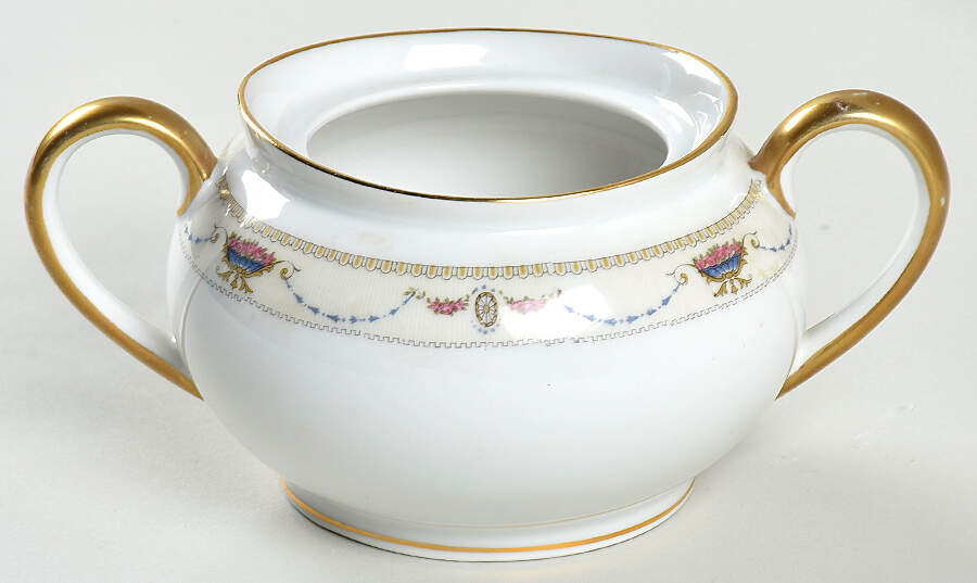 Rembrandt Sugar Bowl No Lid by Noritake-1