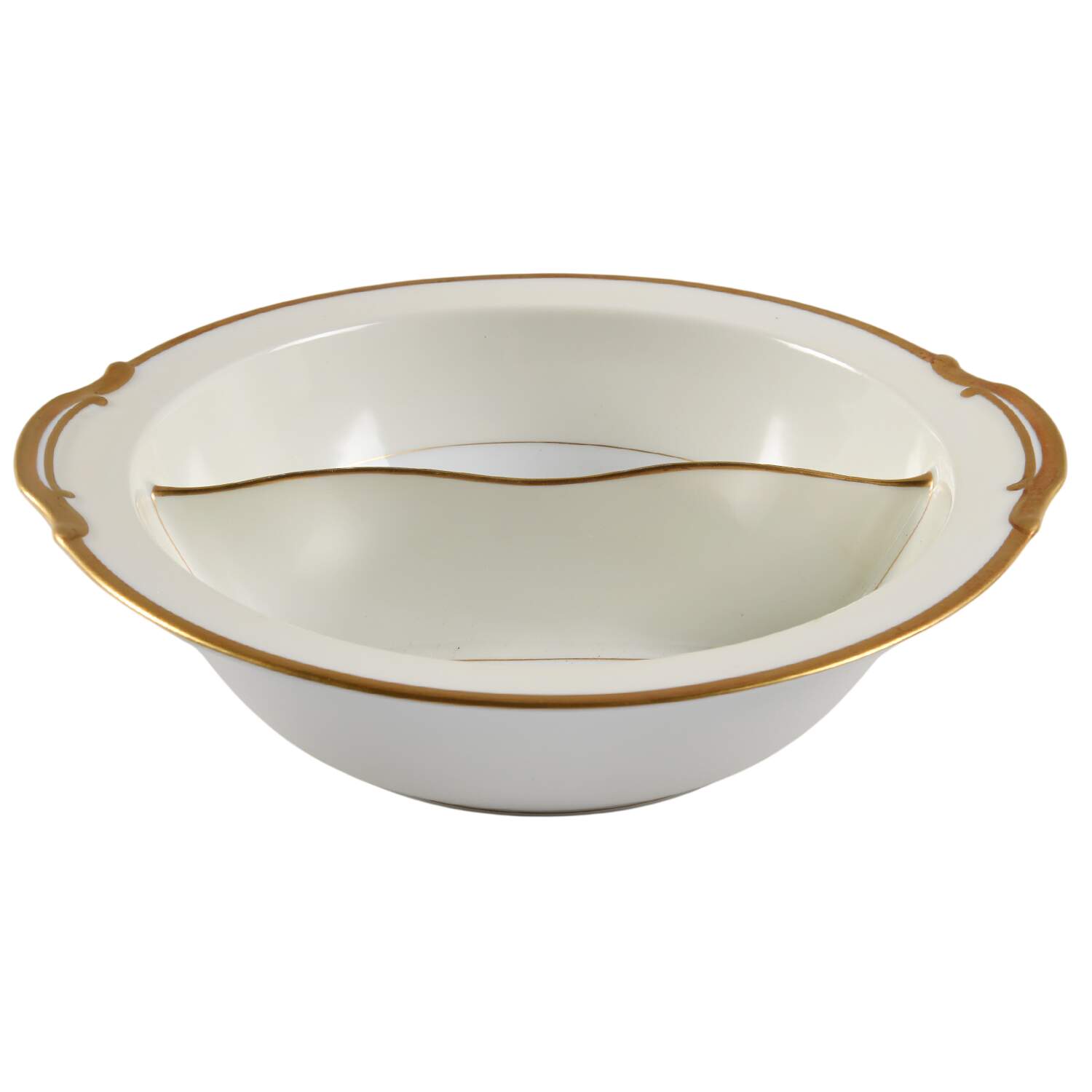 Rengold Round Divided Vegetable Bowl by Noritake-1