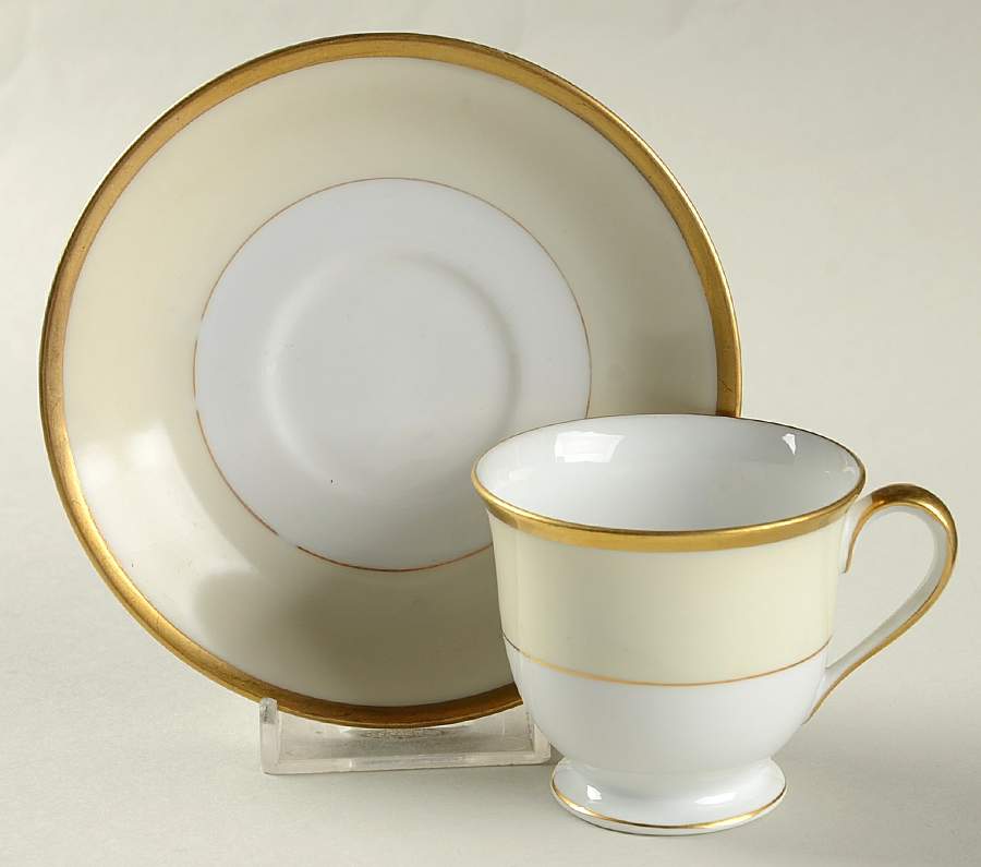 Rengold Footed Demitasse Cup & Saucer Set by Noritake-1