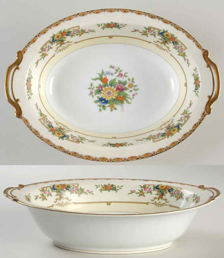 Renovia 10" Oval Vegetable Bowl by Noritake-1
