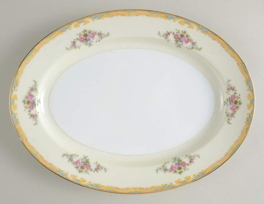Resilio 13" Oval Serving Platter by Noritake-1