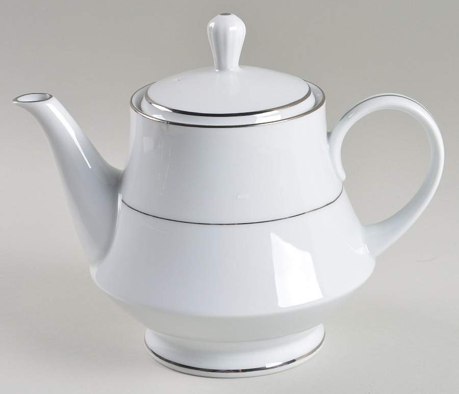 Regency Silver Teapot & Lid by Noritake-1