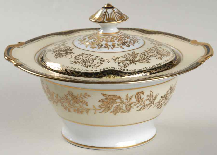 Retel Sugar Bowl & Lid by Noritake-1