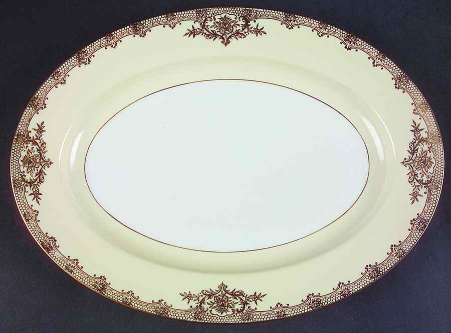Revenna 11" Oval Serving Platter by Noritake-1