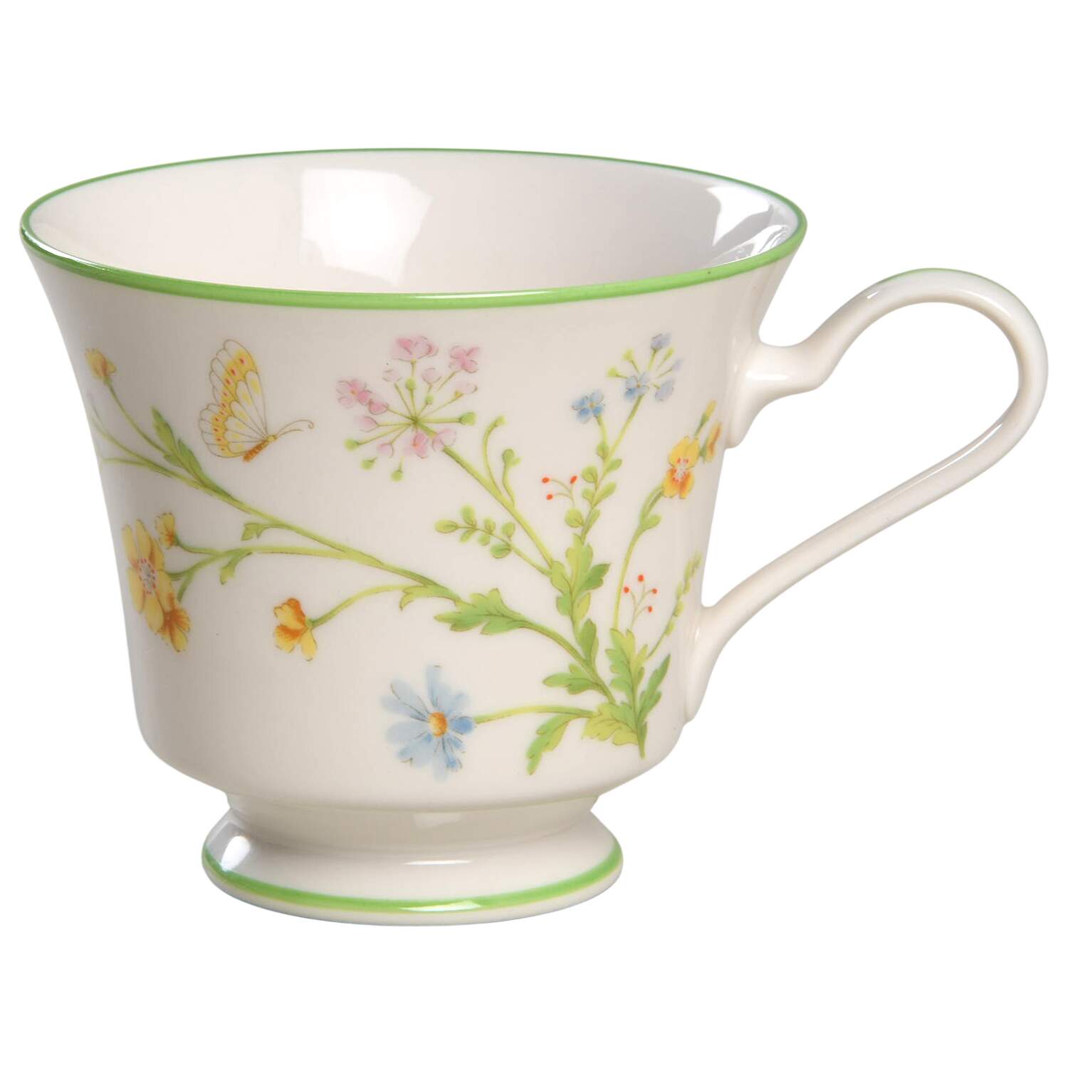 Reverie (Green Trim) Footed Cup by Noritake-1