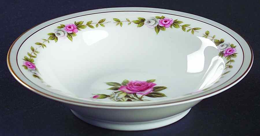 Reverie (Gold Trim) Rim Fruit/Dessert (Sauce) Bowl by Noritake-1
