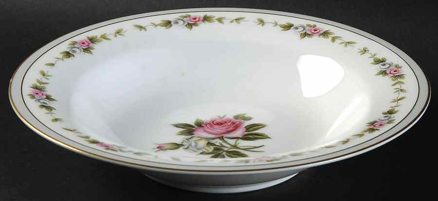 Reverie (Gold Trim) Rim Soup Bowl by Noritake-1