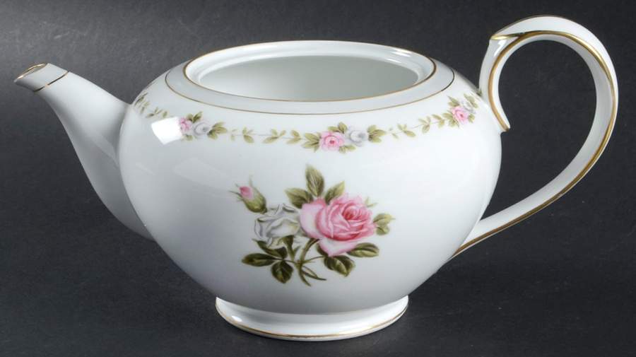 Reverie (Gold Trim) Teapot No Lid by Noritake-1