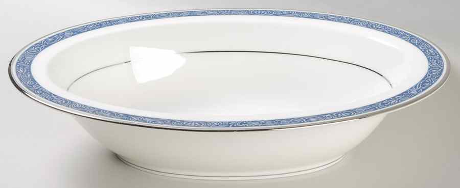 Rhapsody 11" Oval Vegetable Bowl by Noritake-1