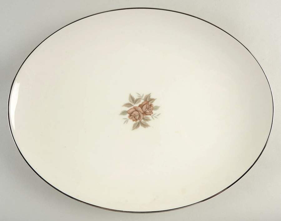 Rhoda 15" Oval Serving Platter by Noritake-1