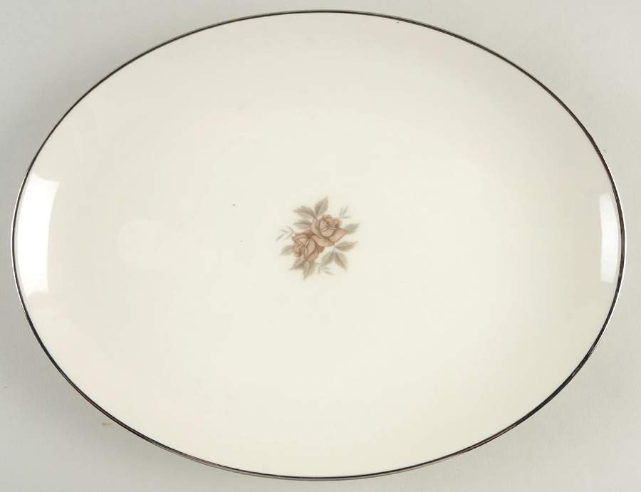 Rhoda 12" Oval Serving Platter by Noritake-1