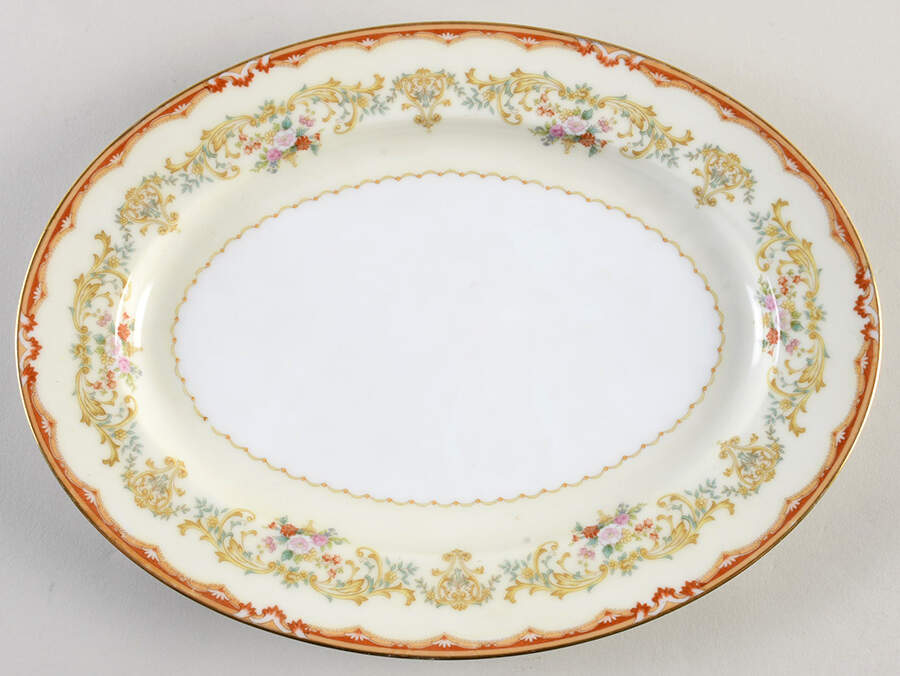 Rialto 11" Oval Serving Platter by Noritake-1