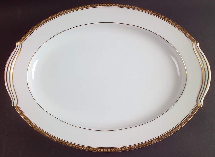 Richmond 16" Oval Serving Platter by Noritake-1