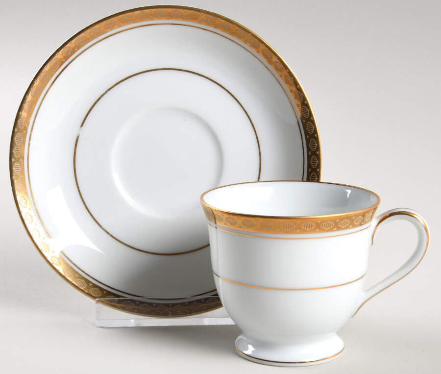 Richmond Footed Demitasse Cup & Saucer Set by Noritake-1