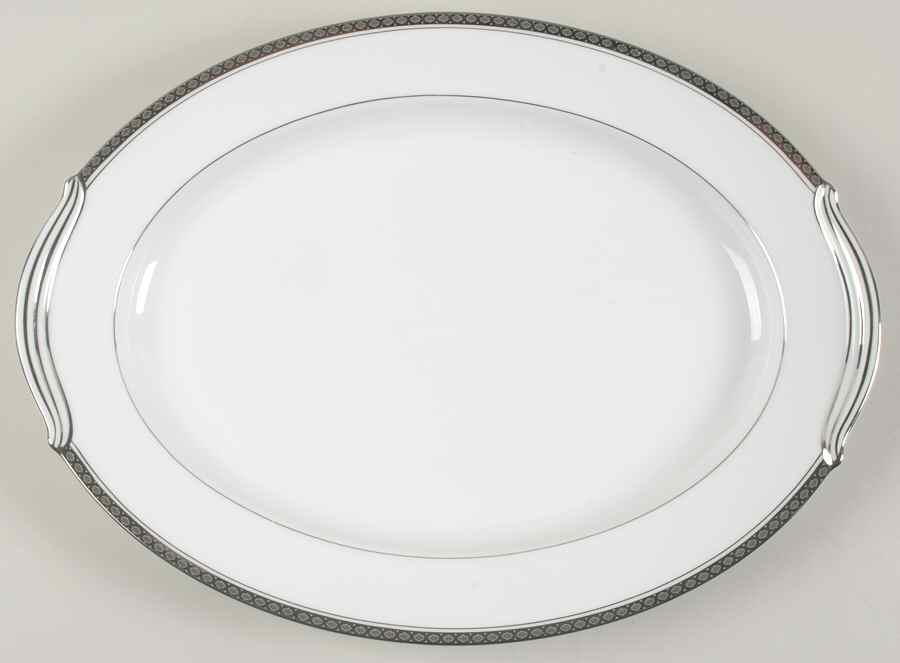 Richland 16" Oval Serving Platter by Noritake-1