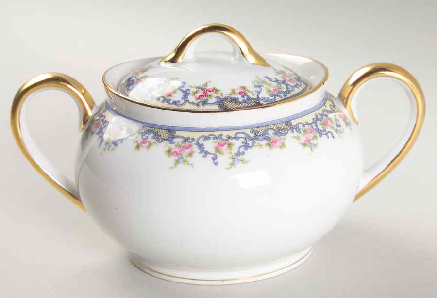 Richelieu Sugar Bowl & Lid by Noritake-1
