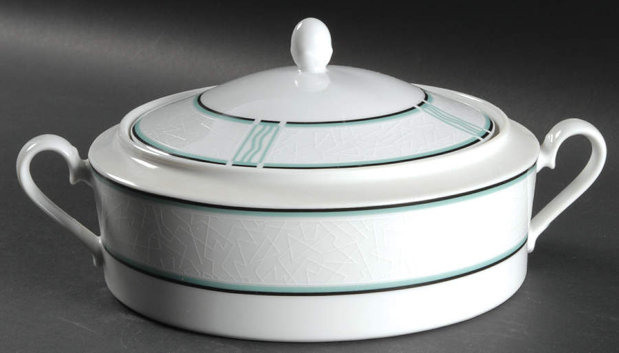 Ricochet Round Covered Vegetable by Noritake-1