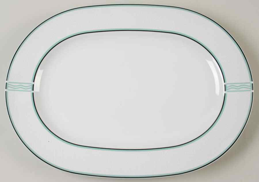Ricochet 16" Oval Serving Platter by Noritake-1