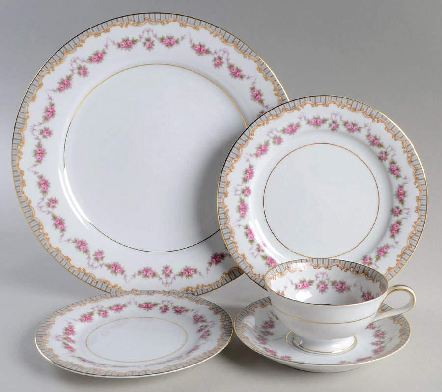 Ridgewood 5 Piece Place Setting by Noritake-1
