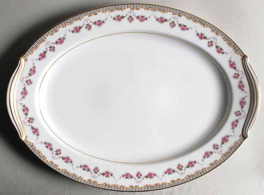 Ridgewood 16" Oval Serving Platter by Noritake-1
