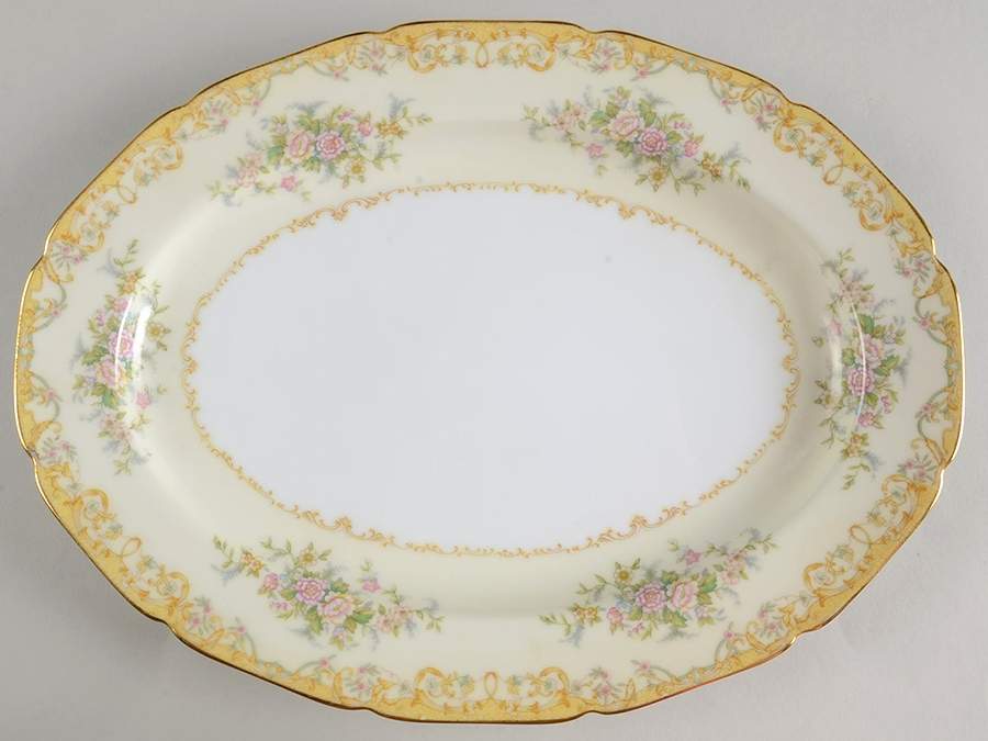 Ridley 11" Oval Serving Platter by Noritake-1