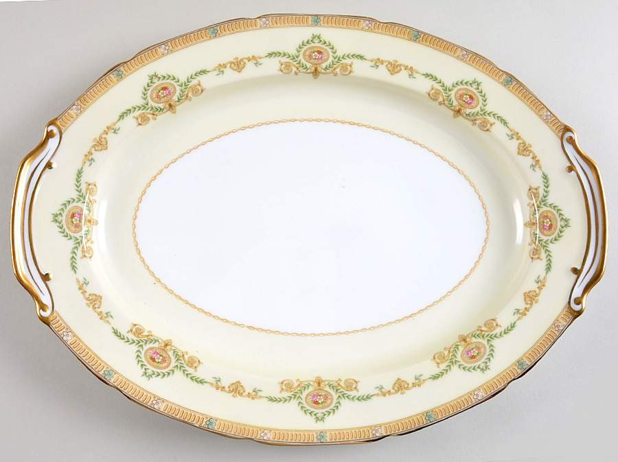 Rigaud 16" Oval Serving Platter by Noritake-1