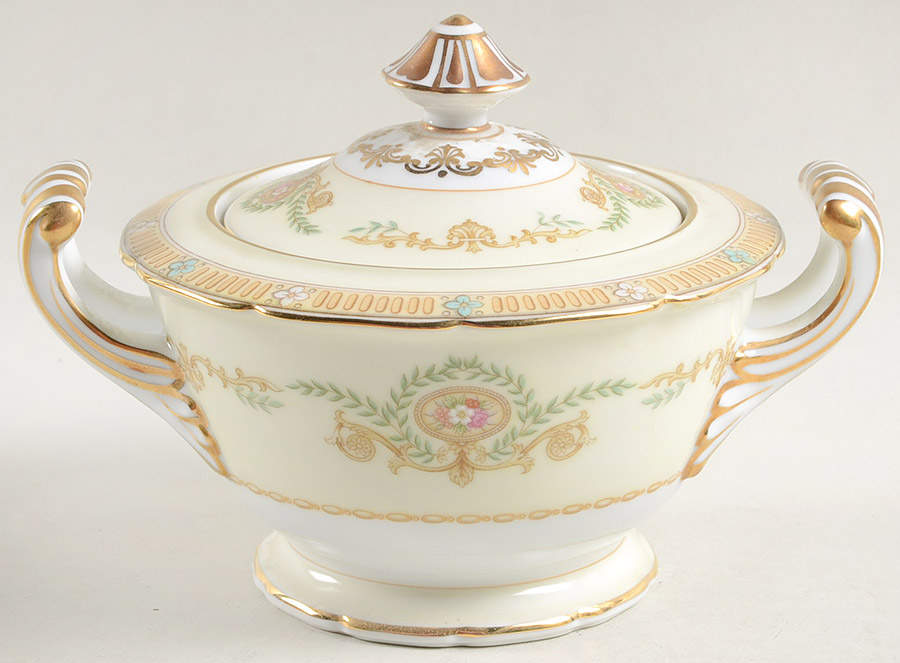 Rigaud Sugar Bowl & Lid by Noritake-1