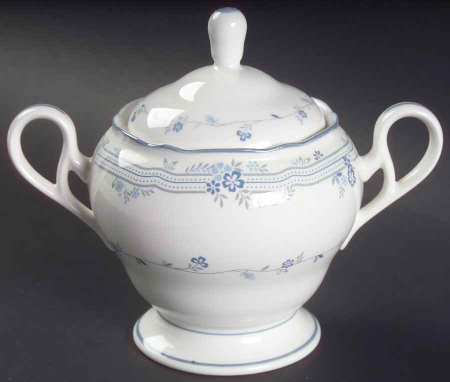 River James Sugar Bowl & Lid by Noritake-1