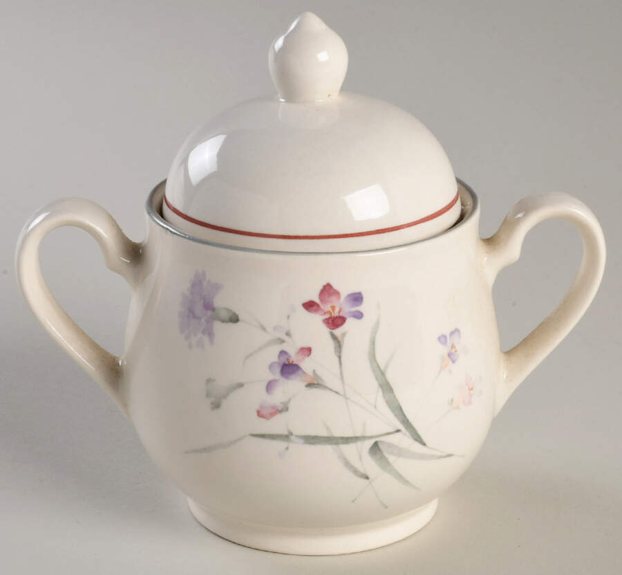 River Oaks Sugar Bowl & Lid by Noritake-1