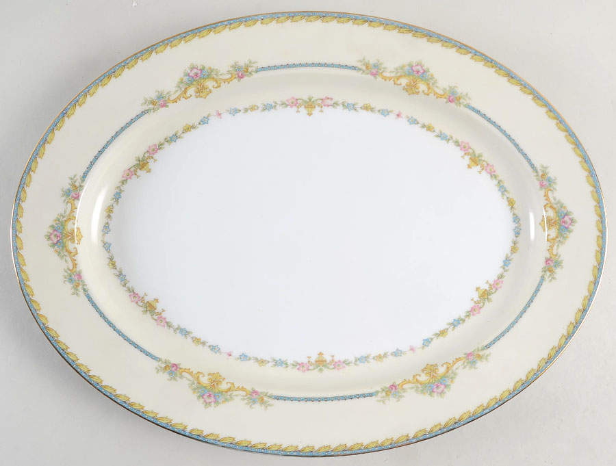 Ritzedo 16" Oval Serving Platter by Noritake-1